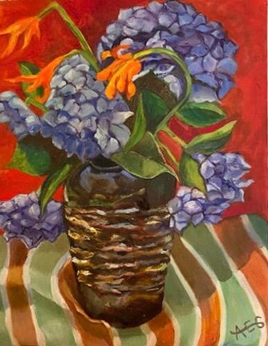 Amy Eliza Greenstadt Flower Painting