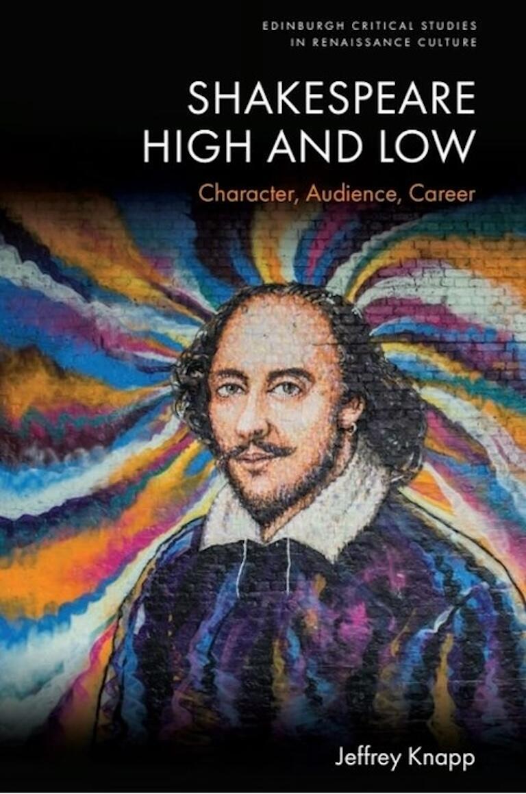 Cover of Jeffery Knapp's "Shakespeare High and Low"